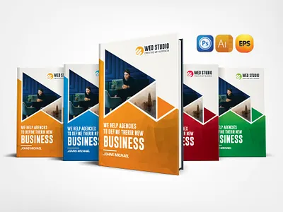 Book Cover Template photoshop