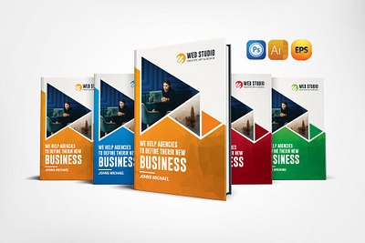 Book Cover Template photoshop