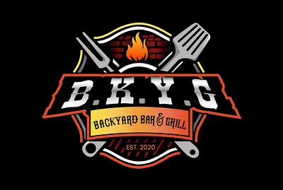 I will Design BBQ, Bar And Grill Logo For Your Restaurant adobe illustrator cc bakary logo burger logo cafe logo design food logo logo logodesign