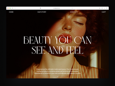 Skincare beauty website design beauty beauty design beauty web design beauty website e commerce website ecommerce luxury hero header luxury skincare luxury website skincare skincare beauty skincare design skincare header skincare landing page skincare ui skincare web design skincare website skincare websites web design webflow ecommerce