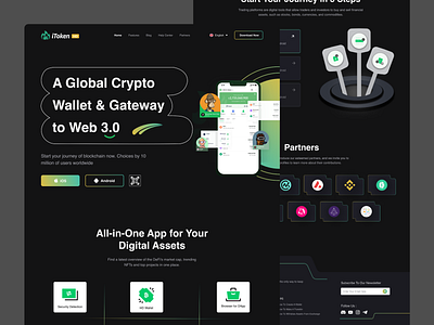 Crypto Wallet & Gateway Website Design crypto crypto exchange crypto gateway crypto landing page crypto plarform crypto platform crypto trading website crypto wallet crypto web3 website crypto website cryptocurrency finance website minimal