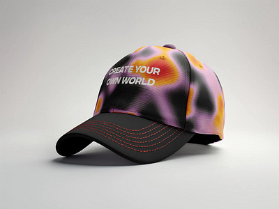 Cap desing branding clothing design effects graphic design photoshop
