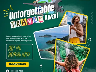 Travel Agency Poster adventure branding business design graphic design journey moments poster travel travelling