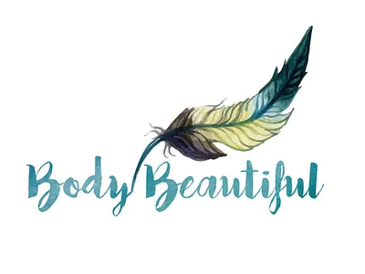 Body Beautiful branding design illustration logo typography vector