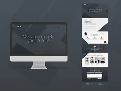 Digital Oxygen Layout app design ui ux web