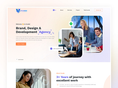 Design Agency agency branding company concept deisgn design designer digital agency home page illustration interface lovepreetuiux minimal personal portfolio portfolio startup ui ux web web design