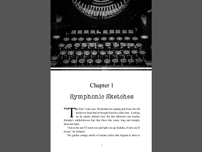 Book // Chapter Heading Page // Symphonic Sketches //