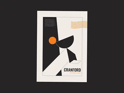 Book poster 2 geometric graphic design illustration poster