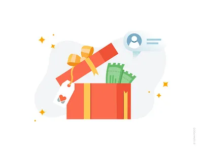 Gifting 🎁 - Musement Illustrations set branding cartoon design flat gift graphic design icon icons illustration illustrator money musement stars travel ui ui icons ui illustration vector vector design vector illustration