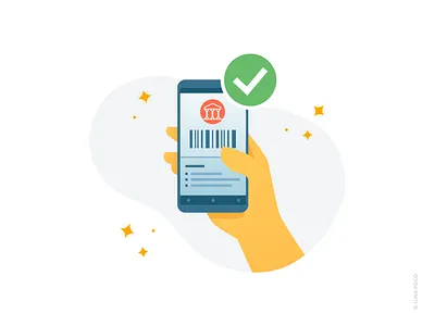 Mobile ticket 📱 - Musement Illustrations set barcode cartoon design flat icon icons illustration illustrator mobile mobile voucher musement smartphone illustration ticket travel ui ui icons ui illustration vector vector design vector illustration