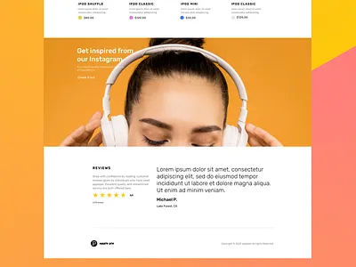 applepie buy crud design figma frontend intefrace landing page light light theme marketplace online online store programming ruby sell store ui uidesign uiux website