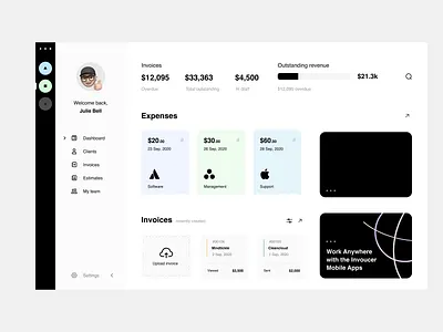 Finance Dashboard admin admin dashboard banking dashboard finance dashboard payments history report saas saas dashboard saas web app uxui web app