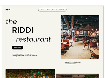 Restaurant website design cooking delivery eat eating food food and drink food app food delivery foodie home page interface landing page restaraunt app uxui website design