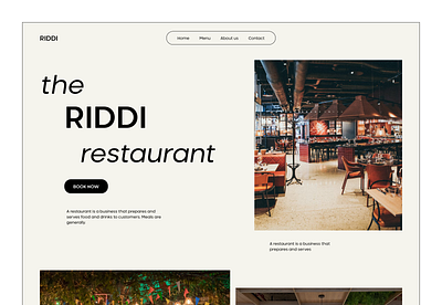 Restaurant website design cooking delivery eat eating food food and drink food app food delivery foodie home page interface landing page restaraunt app uxui website design