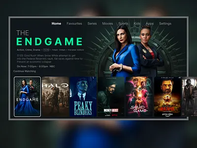 Movie Poster graphic design ui