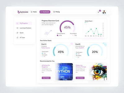 E learning Web App Dashboard appdesign courses dashboard dashboard ui design edtech elearning interactiondesign landing page learning platform learningplatform onlineeducation productdesign responsive saas uidesign uiux uxdesign webapp webdesign