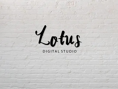 Lotus digital studio branding graphic design