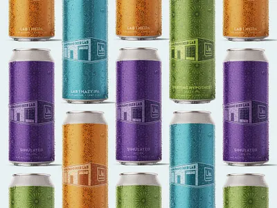 Underground Beer Lab | Packaging Design by Topshelf 3d alcohol beer beer label beer labels beverage can label design design graphic design label design metallic mockup packaging packaging design topshelf