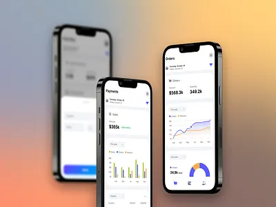 UI Design for Araqich Analytics Mobile App analytics application brandidentity branding design figma graphic design graphs interface interface design logo design minimal mobile stats ui ui design uiux user web