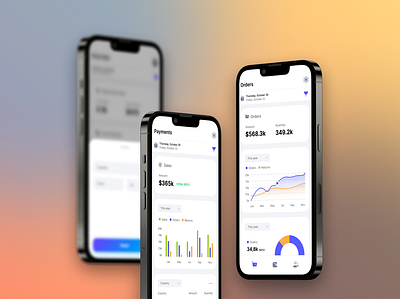 UI Design for Araqich Analytics Mobile App analytics application brandidentity branding design figma graphic design graphs interface interface design logo design minimal mobile stats ui ui design uiux user web