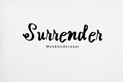 surrender branding logo
