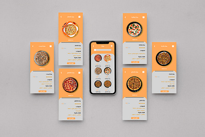 Mobile interfaces designed by me | واجهات موبايل من تصميمي app design graphic design ui ux