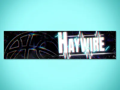 NBA 2K22 - Banners - Haywire 2k 2k sports 2ksports basketball basketball banner basketball design basketball team flat gaming nba nba 2k nba 2k banner nba 2k22 nba 2k22 banner nba design nba2k nbak22 sports sports banner sports design