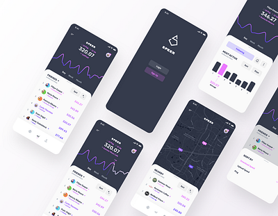 Speer – Internet Speed Tracker app charts concept design graphs internet ios logo madewithsketch mobile sketch sketchapp speed ui ux