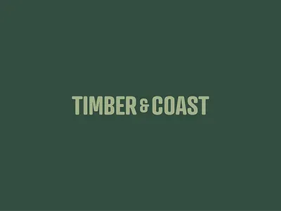 Timber & Coast branding coast design graphic design grooming illustration logo mens timber typography vector