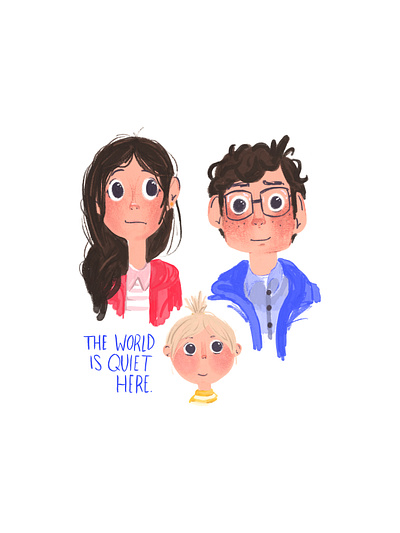 The Baudelaire - Series of Unfortunate Events art children concept creative design digital digital painting drawing graphic design illustration primary colors procreate quote sketch tv show