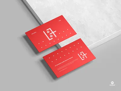 Free Branding Business Card Mockup business card mockup
