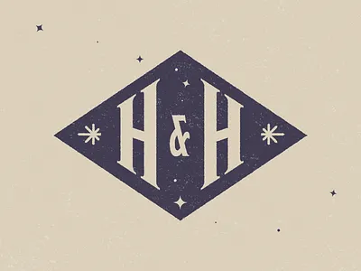 H & H branding cannabis color design graphic design logo monogram type typography