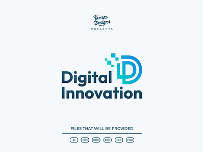 DIGITAL INNOVATION adobe illustrator branding design graphic design illustration illustrator logo logo design ui vector