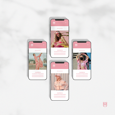 Logo Design for Empress Fashion Paradise branding graphic design