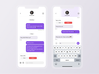 Radius dApp- Messaging interface 3d animation app branding crypto dao dapp defi design illustration logo messaging mockup nft social ui uiux vector wallet web3