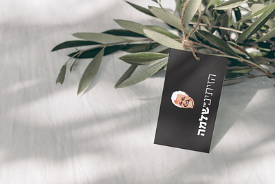 הזיתים של שלמה branding business card graphic design illustration logo olive vector