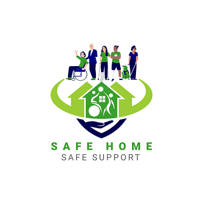 Safe Home Logo Design By Araiz Khalid - Graphic Designer araiz designer araiz khalid araizkhalid branding design graphic design logo logo designer logo designer in pakistann logo maker logo makers logodesign safe home safe home logo