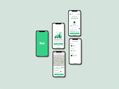 Mobile Redesign - Adding A New Feature To Bolt App app design mobile design redesign ui