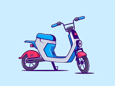 scooter illustration