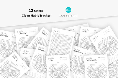 Habit Tracker Bundle Pack new design