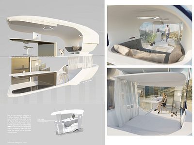 EDEN - mobile living space 3d branding design graphic design illustration ux