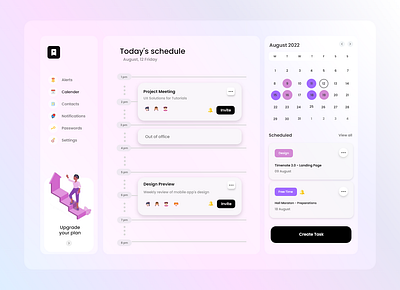 Schedule - Dashboard