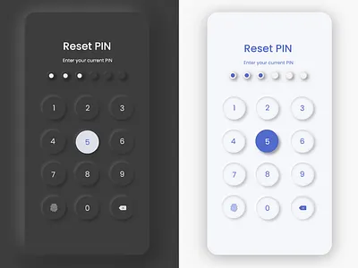 Reset PIN Page