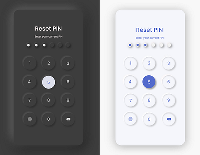 Reset PIN Page