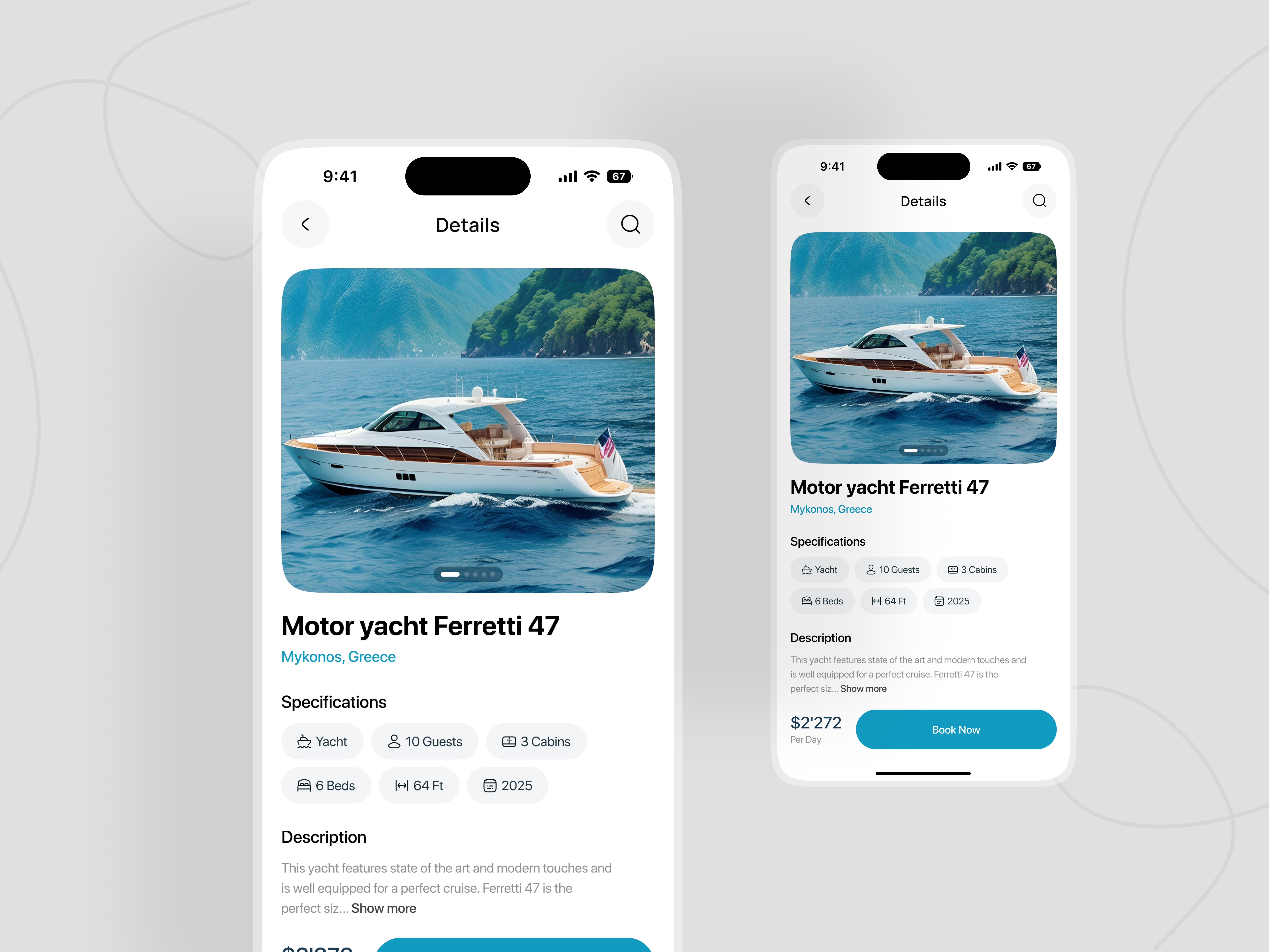 Example of Travel Mobile App UI/UX Design