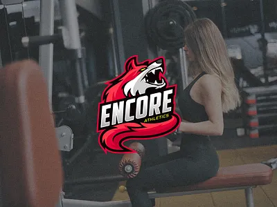 Red Wolf Gym Logo branding custom logo design esport esportlogo graphic design illustration logo logo esport logo wolf red red wolf ui vector wolf wolf logo