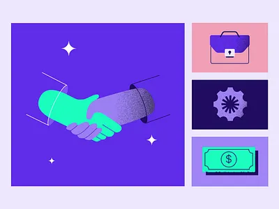 Illustration for an internal project branding design graphic design illustration