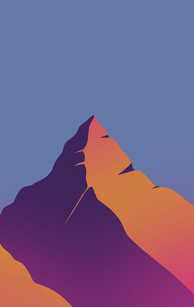 Mountain illustration