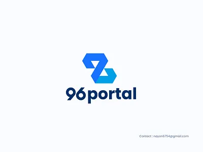 96portal Logo Design 2022 logo trend 99 design logo abcdefghijklmnopqrstuvwxyz brand guideline brand identity branding color psychology creative logo geomectric graphic design iconic logo design logo trend minimal logo modern logo portal shape vector web portal website