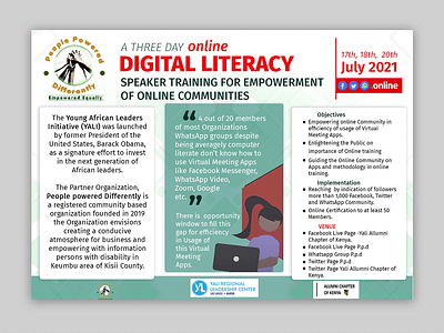 Online Digital Literacy brand design branding design graphic graphic design graphics typography